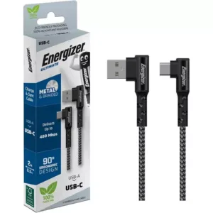 كيبل إنرجايزر يو اس بي-سي 2 متر أسود