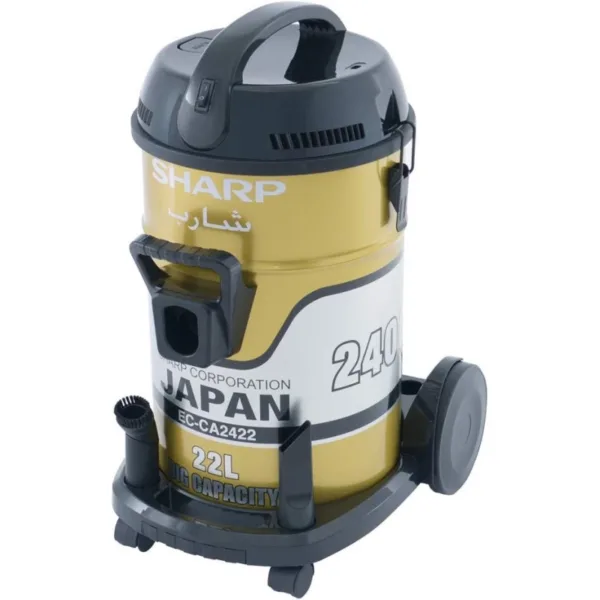 Sharp EC-CA2422-Z 22-Liter Barrel Vacuum Cleaner Sharp EC-CA2422-Z 22-Liter Barrel Vacuum Cleaner