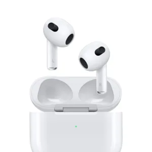 Apple AirPods 4 in white wireless headphones