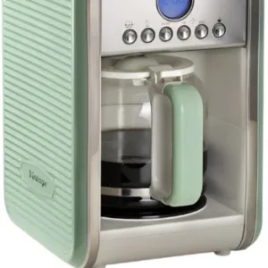 اريتي ماكينة صنع قهوة أمريكية مع فلتر قابل للغسل ومؤقت- لون رمادي داكن