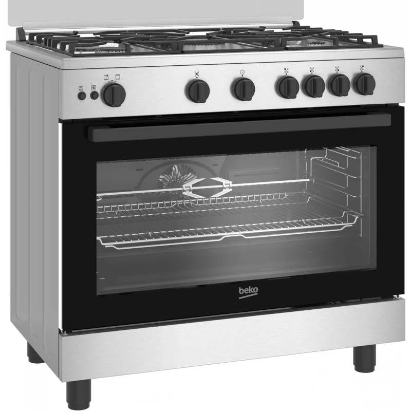 بيكو غاز 90 سم ستانلس ستيل4 بيكو غاز 90 سم ستانلس ستيل