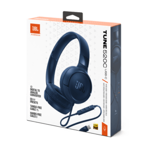 جي بي ال TUNE 520C سماعة رأس سلكية يو اس بي سي متعددة الألوان