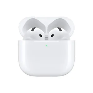 Apple AirPods 4 in white wireless headphones