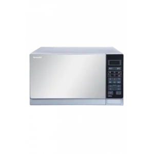 شارب فرن ميكروويف R-75MR(K) بلون الرمادي 