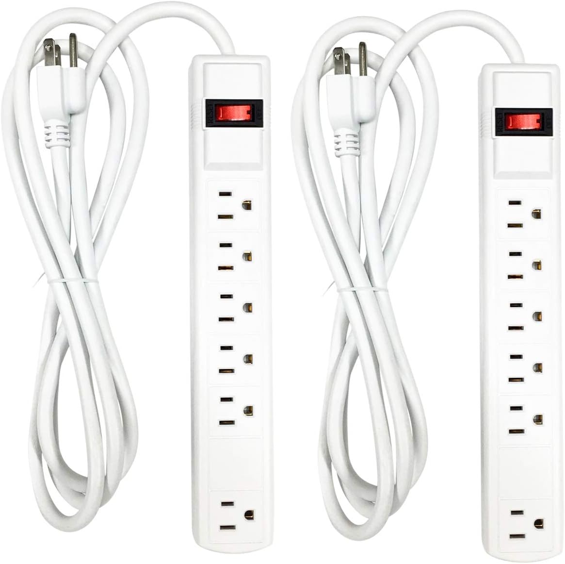 Philips power strip and 4-outlet cable AC288
