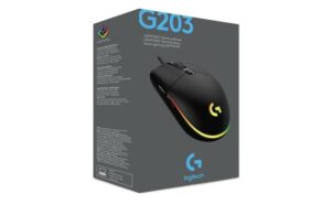 Logitech Wired Gaming Mouse in Black