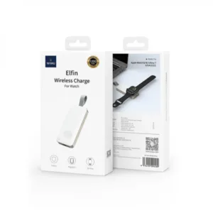 WIWU Elvin wireless watch charger in white color
