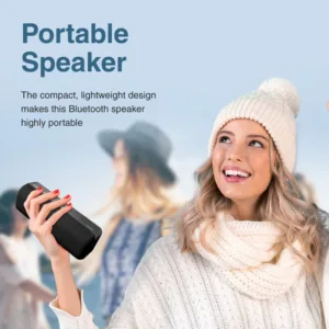 Promet 2-Crystal Sound HD Wireless Capsule Speaker, Black