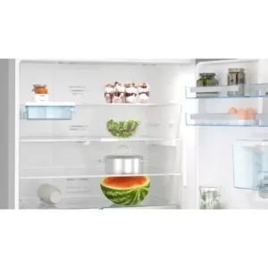 Bosch No Frost Refrigerator and Freezer, 682 Liters, Stainless Steel