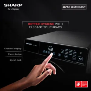 شارب غسالة 1200 دورة 12.5 ك باللون الفضي