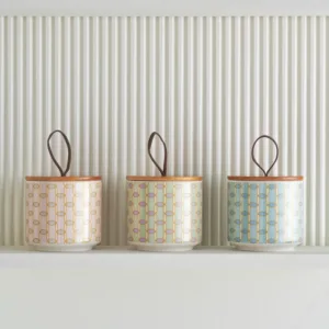 كاراجا طقم بهارات نورا 3 قطع أبيض