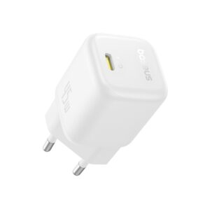 Advanced Technology in a Small Size for Powerful Charging Performance The BASEUS PicoGo Gan Charger offers an advanced charging experience thanks to the new Gan technology that guarantees higher efficiency and a smaller size compared to traditional chargers. With up to 45 watts of power, this charger provides optimal charging speed for smartphones, tablets, and even some laptops. Its sleek white design and compact size make it an ideal choice for everyday use and travel, with a smart protection system that ensures your devices are safe while charging.    