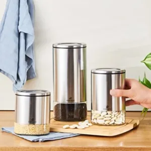 كاراجا علبة تخزين والتر ستانلس ستيل