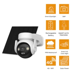 Emu AOV PT Outdoor Surveillance Camera 4G
