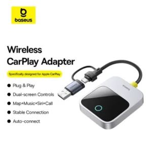 BASEUS CarPlay Wireless Smart Adapter Gray