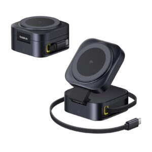 بيسوس شاحن لاسلكي بيكو جو مغناطيسي 67 واط 