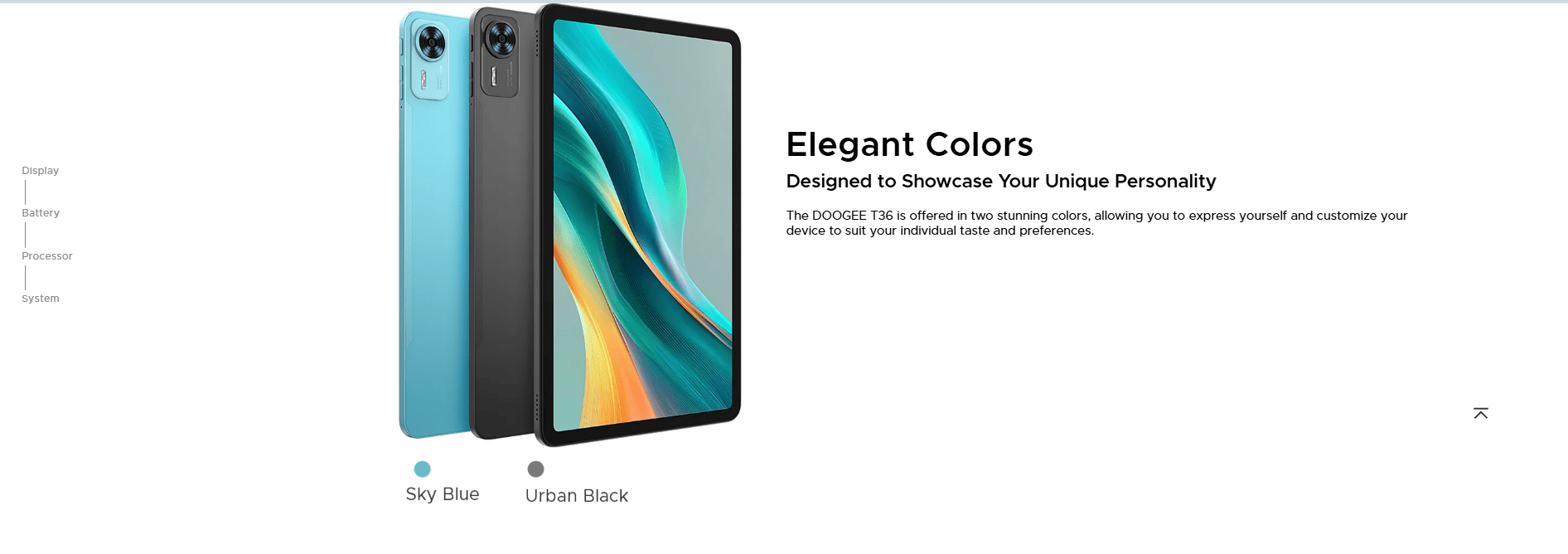 دوجي تابلت T36 رام 8 256 جيجا product thumbnail 3