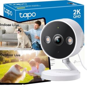 تي بي-لينك تابو كاميرا أمان منزلية واي فاي داخلية/خارجية