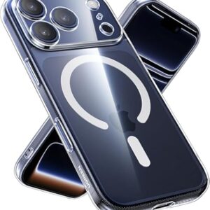 بيسيوس غطاء شفاف مغناطيسي لموبايل ايفون 15