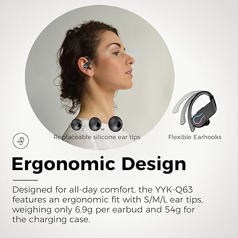 سماعات أذن لاسلكية بصوت واضح product thumbnail 4