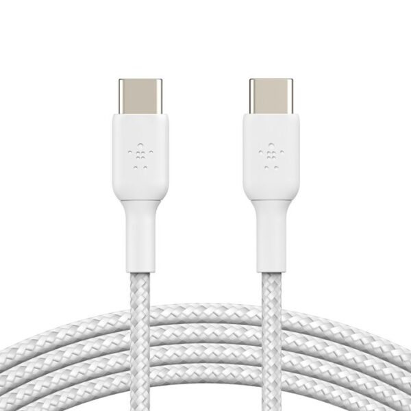 كيبل بلكين بوست USB-c إلى USB-C، بطول 1 متر، لون أبيض )