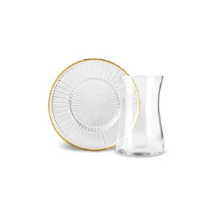 Karaca Nilufer Transparent Tea Set 12pcs