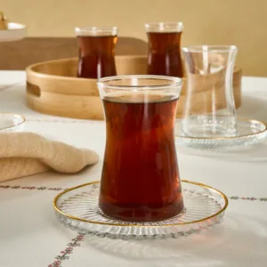 Karaca Nilufer Transparent Tea Set 12pcs
