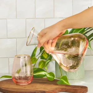 كاراجا  ابريق زجاجي للمشروبات جيمّا زجاجي