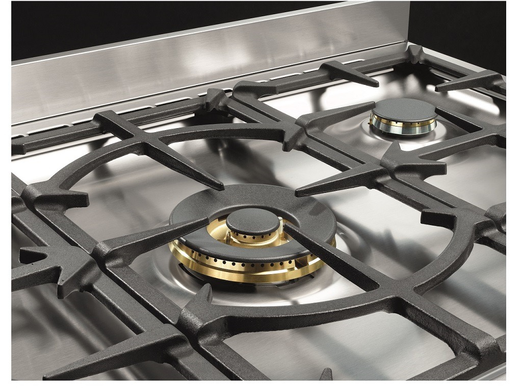 Bruciatore-in-ottone Technogas Gas Stove 90cm 170L