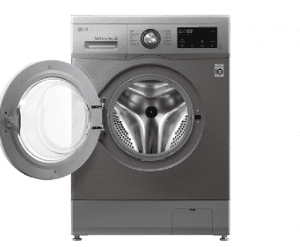 ال جي غسالة 7 كجم 1200 دورة باللون الفضي