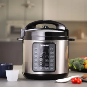 Geepas Digital Pressure Cooker 6L 1000W