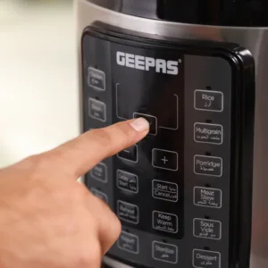 Geepas Digital Pressure Cooker 6L 1000W