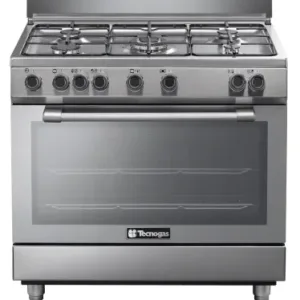 تكنوغاز موقد غاز 90 سم ستانلس ستيل