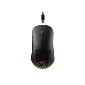 هافيت ماوس ألعاب جيمنوت ثلاثي اتصال بإضاءة ار جي بي