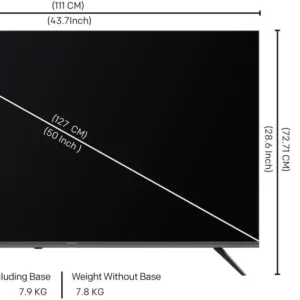 سكاي وورث تلفزيون ليد 50 انش