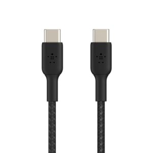 كابل بلكين بوست تشارج USB-C إلى USB-C  متر 1 أسود