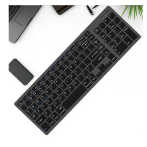 سيندا لوحة مفاتيح لاسلكية قابلة لإعادة الشحن 