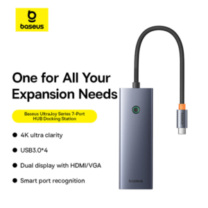 بيسوس وصلة شحن ميتال جليم 7 منافذ