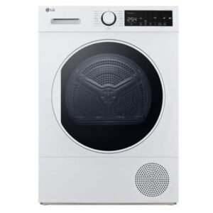 ال جي نشافة ملابس 8 ك باللون الابيض