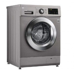 ال جي غسالة 7 كجم 1200 دورة باللون الفضي