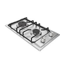 كاندي غاز مدمج 2 شُعلات  ستانلس ستيل