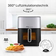  يوفيسا قلاية هوائية فينكس 6 لتر 1800 واط