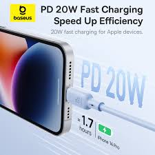 بيسوس كبيل شحن سيلكي 1 متر تايب سي باللون الابيض بيسوس كبيل شحن سيلكي 1 متر تايب سي باللون الابيض