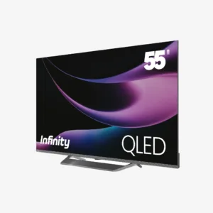 جي-جارد تلفزيون GG 55 CQG Infinity+ QLED UHD 4K 3840*2160 إطار بدون حواف HDR10 Google TV رام 3GB تخزين 32GB