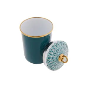 كاراجا حافظة طعام ريترو أخضر