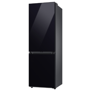 سامسونج ثلاجة بتصميم زجاجي أسود 340 لتر