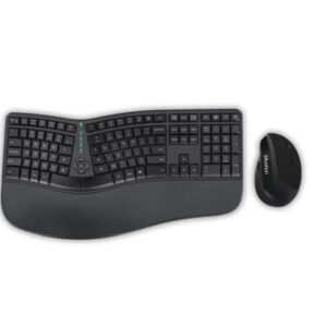  ميشن مجموعة لوحة مفاتيح وفأرة لاسلكية 2.4 جيجاهرتز