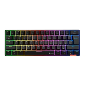 كيبورد مضيء ألعاب ميشن باللون الاسود