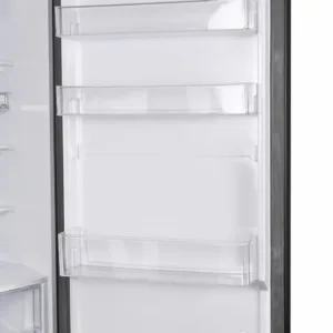 سامسونج ثلاجة بتصميم زجاجي أسود 340 لتر