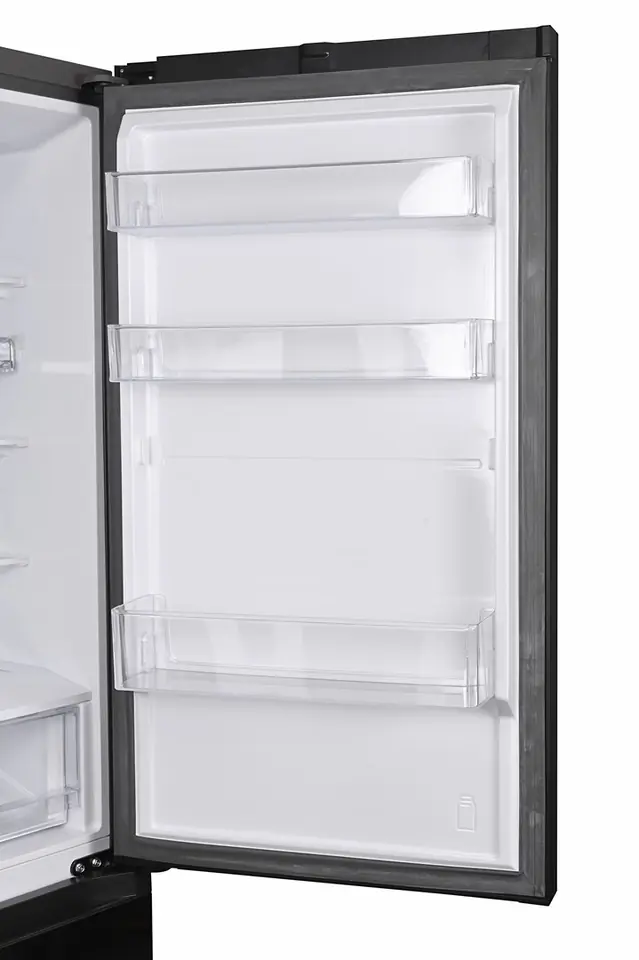 سامسونج ثلاجة بتصميم زجاجي أسود 340 لتر سامسونج ثلاجة بتصميم زجاجي أسود 340 لتر